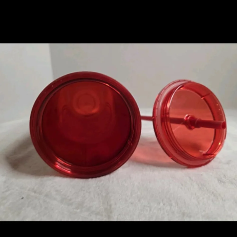 Starbucks Red Swirl Venti Cold Cup Tumbler‎ 24oz